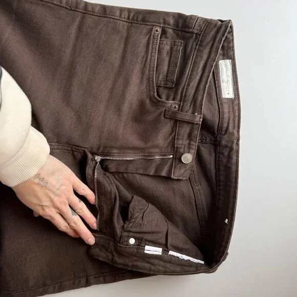 TRF HIGH-WAISTED CROPPED FLARE JEANS - Picture 5 of 8